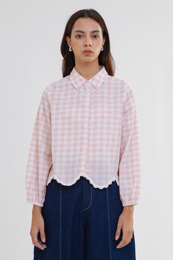 Pink Gingham Willa