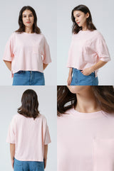 Pink Oversized Tee