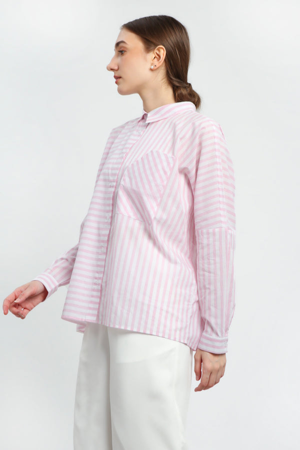 Defect Sale - Pink Striped Devon