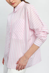 Defect Sale - Pink Striped Devon