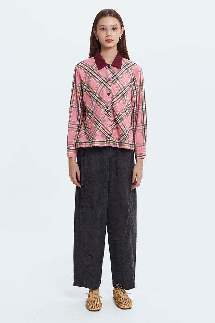 Pink Tartan Peponi