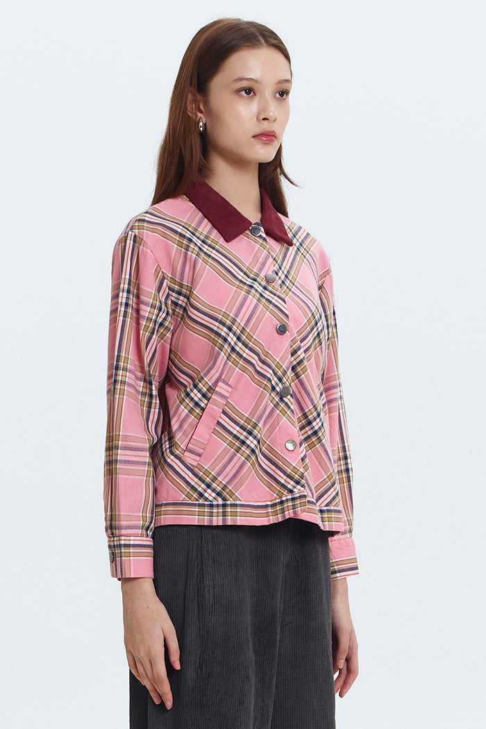 Pink Tartan Peponi