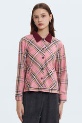 Pink Tartan Peponi