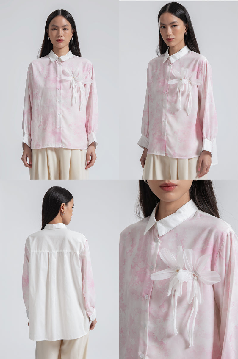 Pink Watercolor Norris