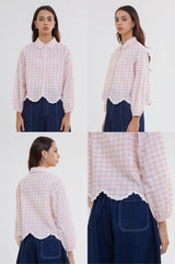 Pink Gingham Willa