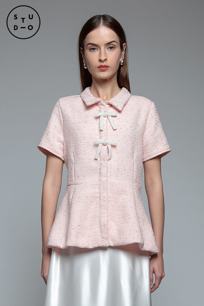 Pink Tweed Marena