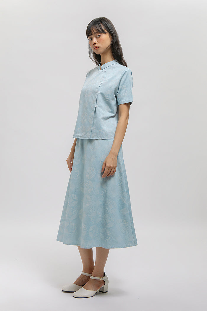 Radhani Kawung Biru Muda