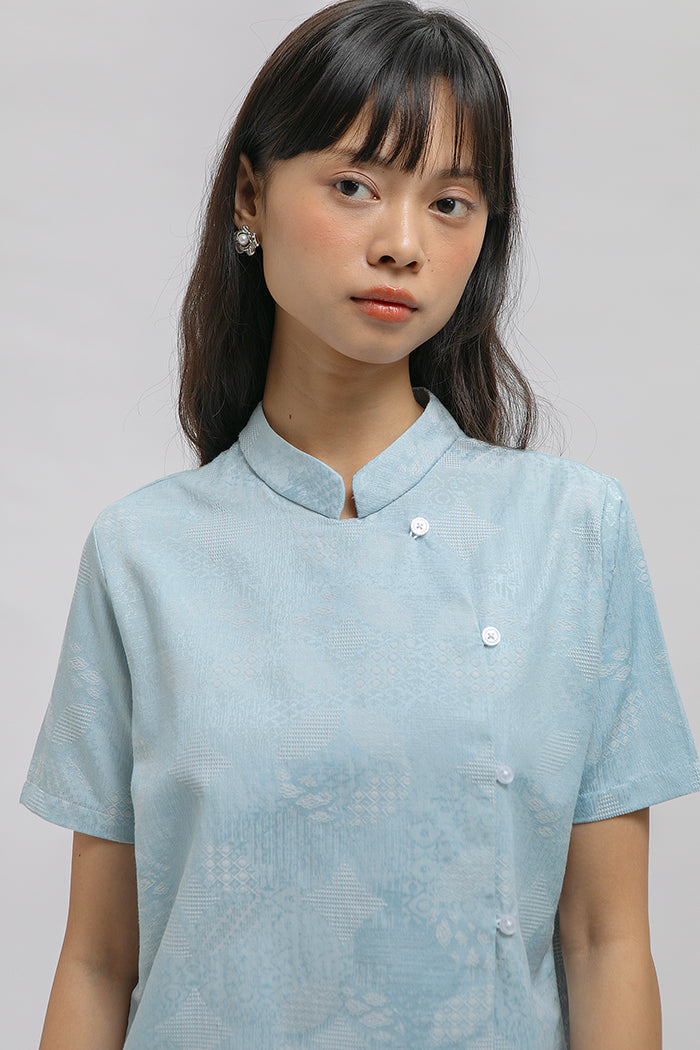 Radhani Kawung Biru Muda