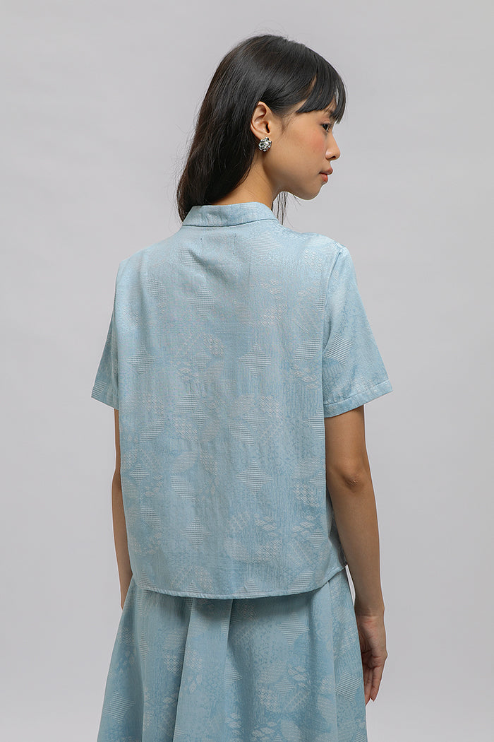 Radhani Kawung Biru Muda