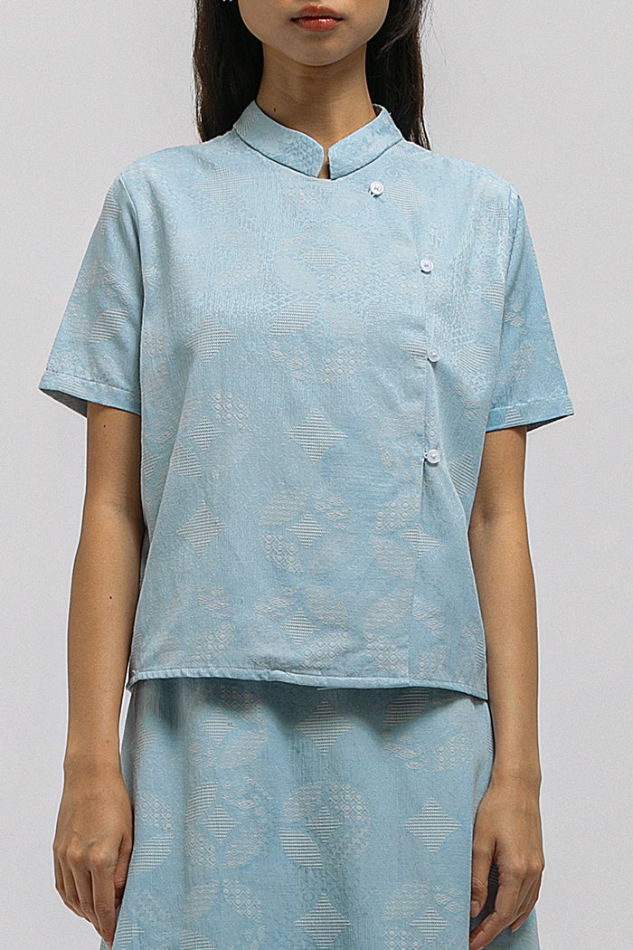 Radhani Kawung Biru Muda