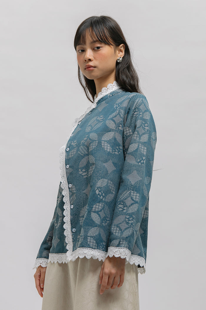 Rahayu Kawung Biru Laut