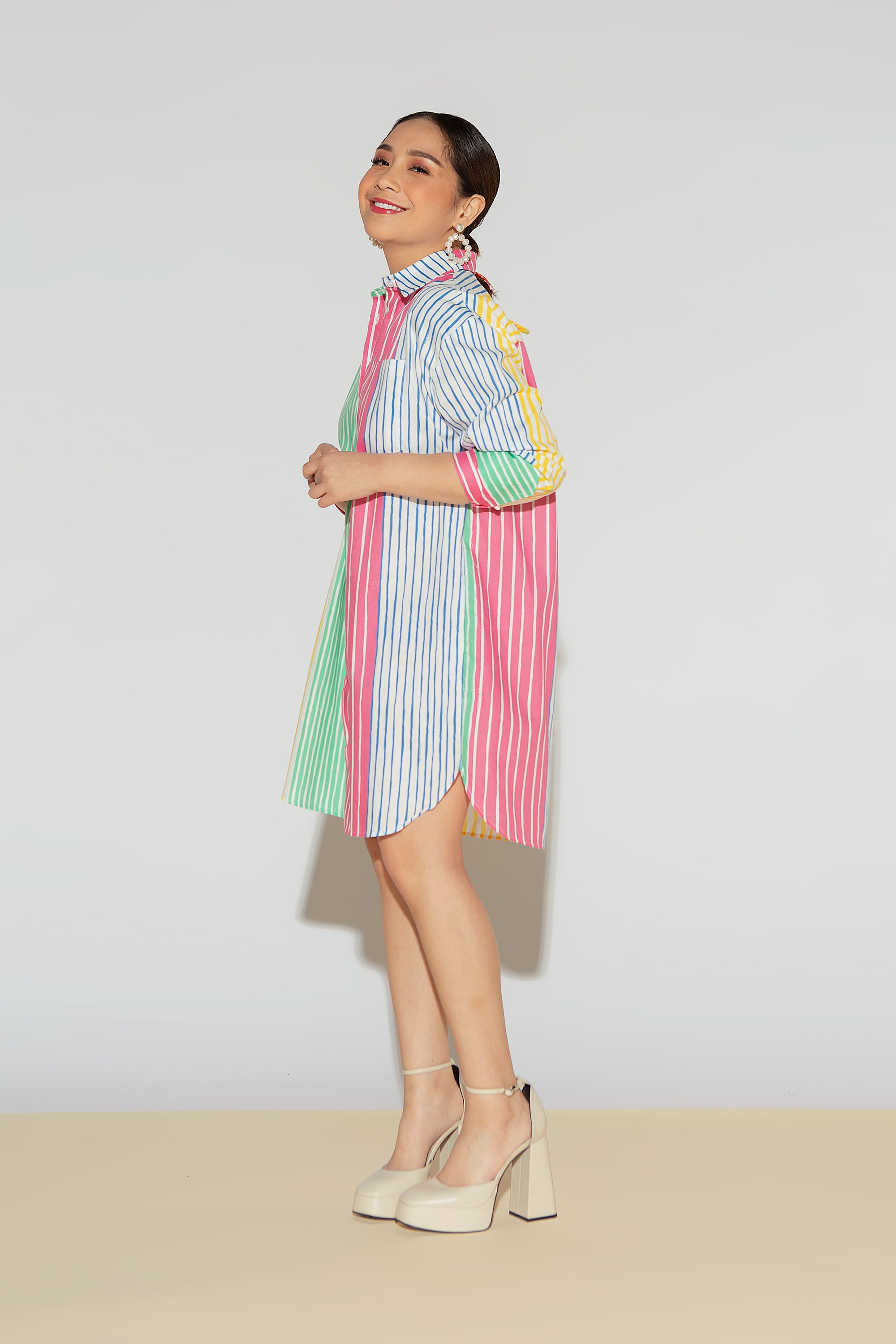 Rainbow Striped Hoku