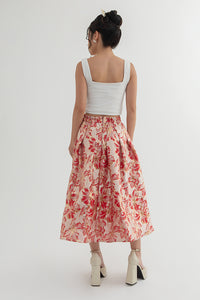 Red Floral Lira