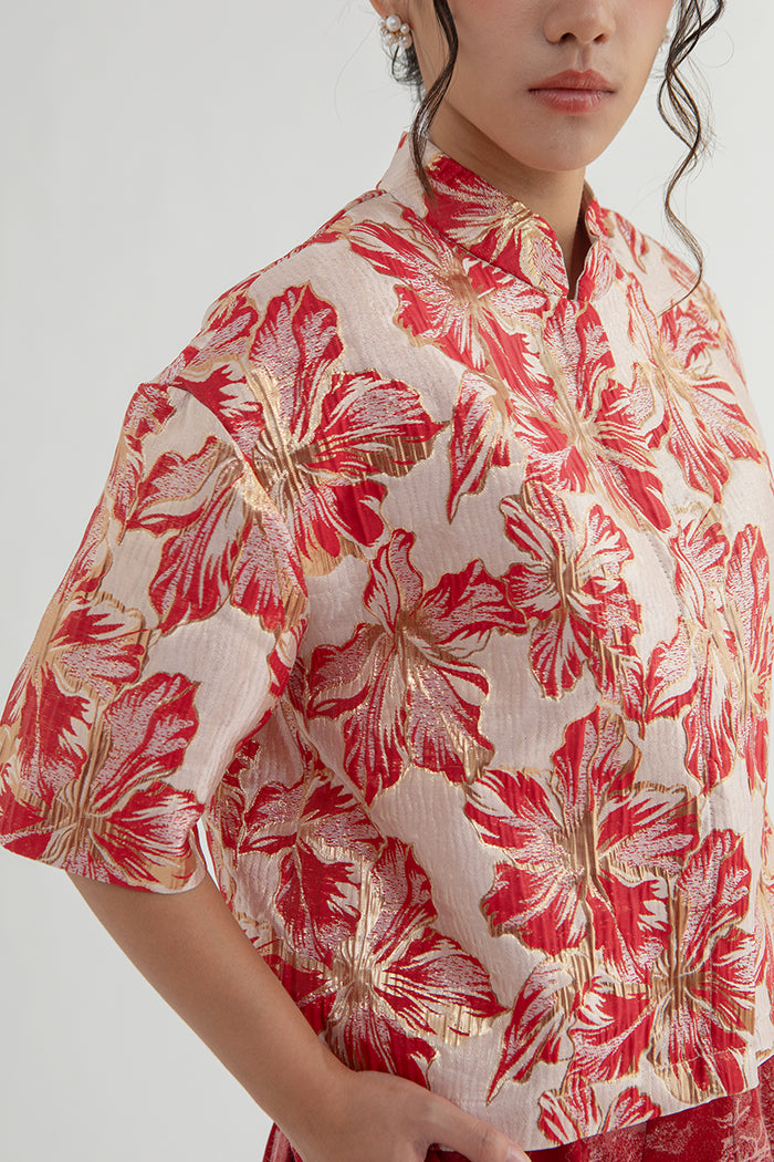 Red Floral Lumi