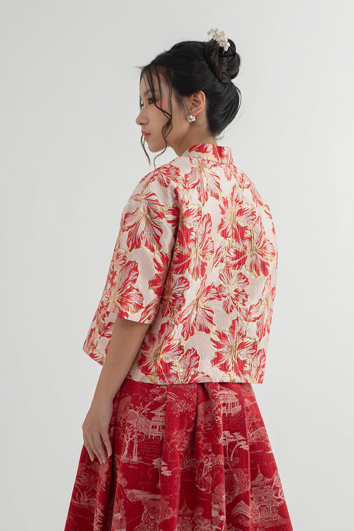 Red Floral Lumi
