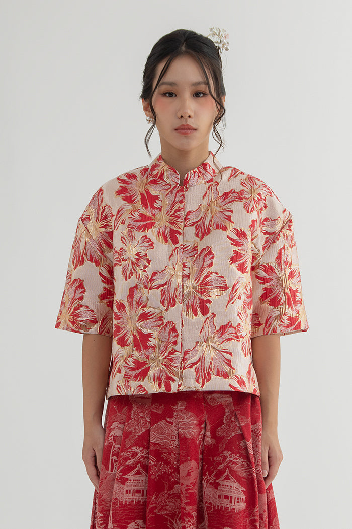 Red Floral Lumi