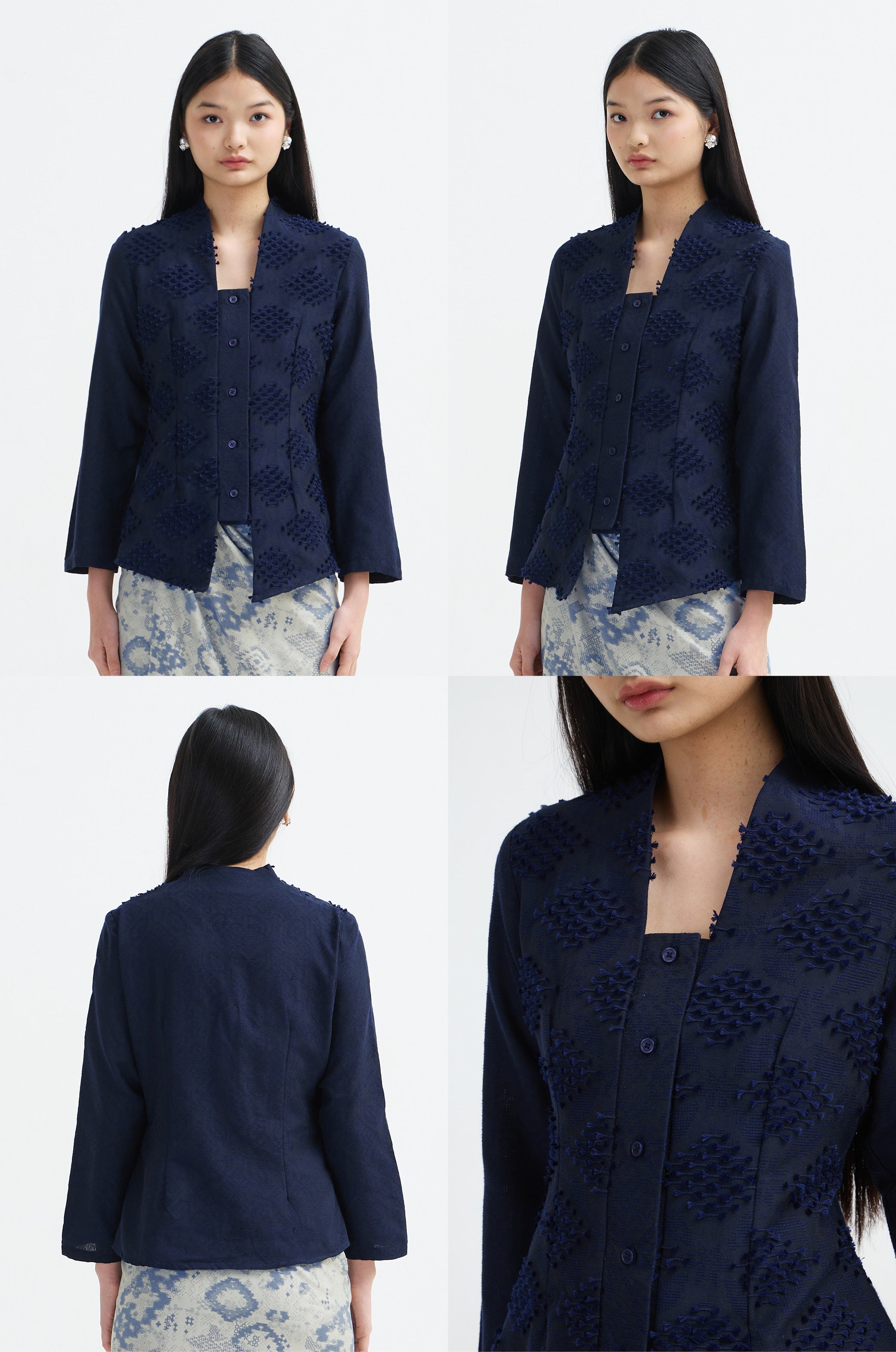 Rona Tenun Biru Laut