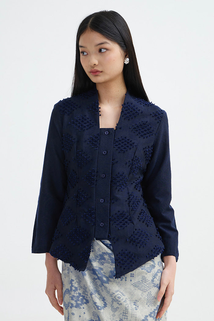 Rona Tenun Biru Laut