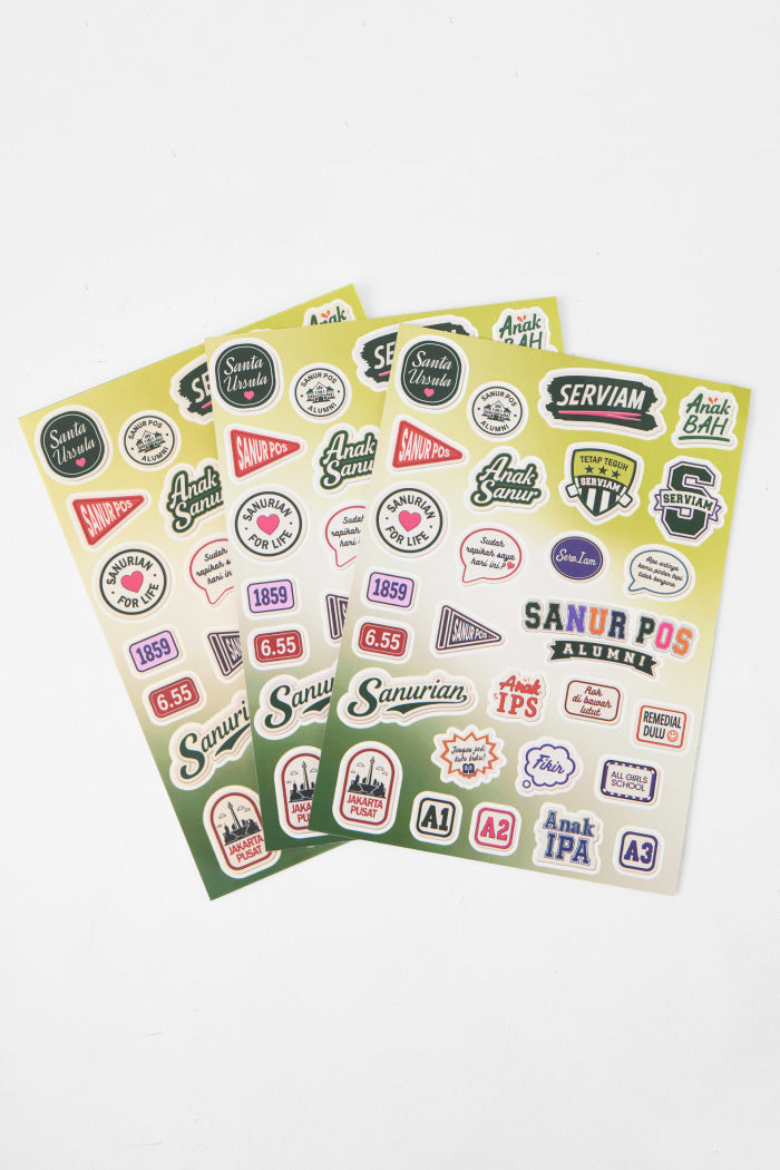 Sticker Set Serviam