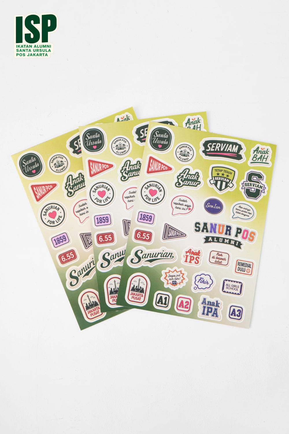 Sticker Sheet Serviam