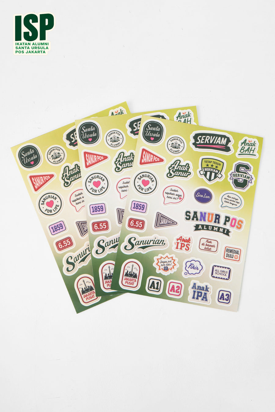 Sticker Sheet Serviam