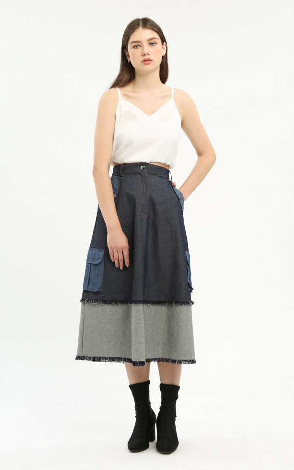 Dark Wash Denim Denta - Defect Sale