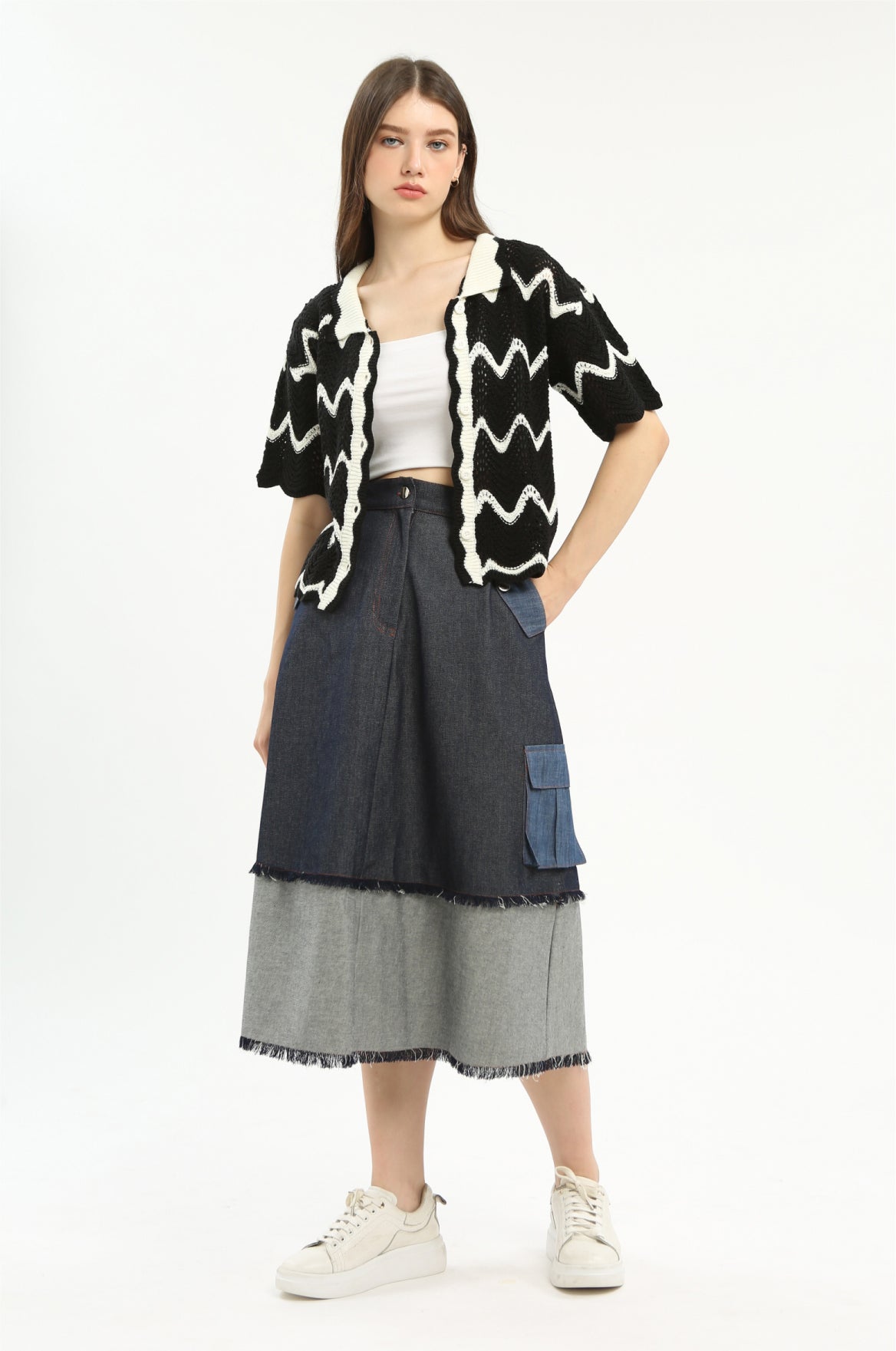 Dark Wash Denim Denta - Defect Sale