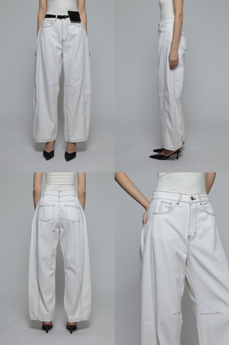Off-white Denim Balser