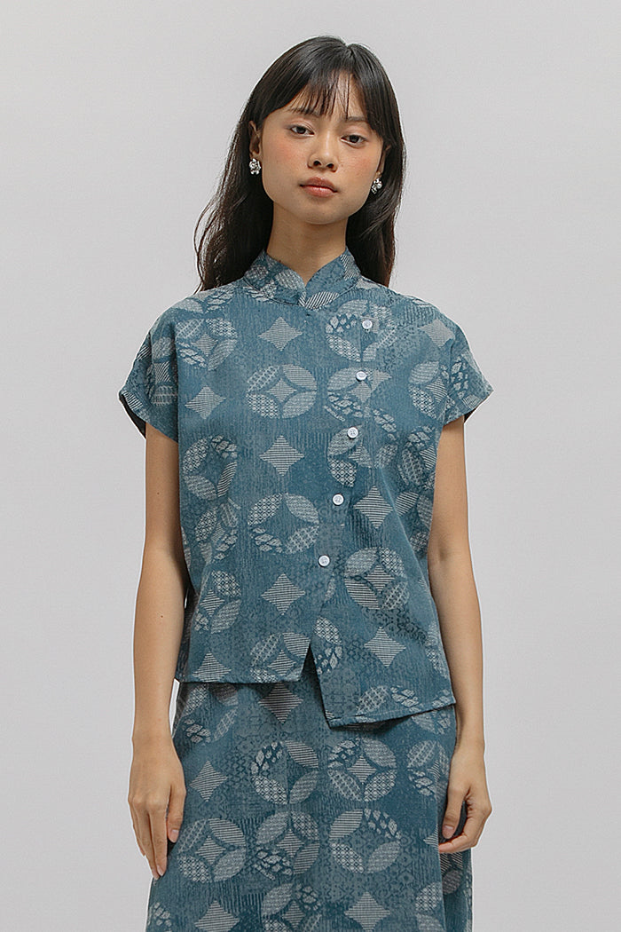 Widari Kawung Biru Laut