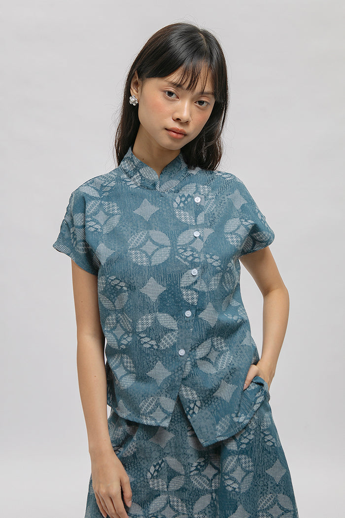 Widari Kawung Biru Laut