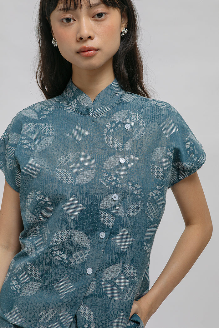 Widari Kawung Biru Laut