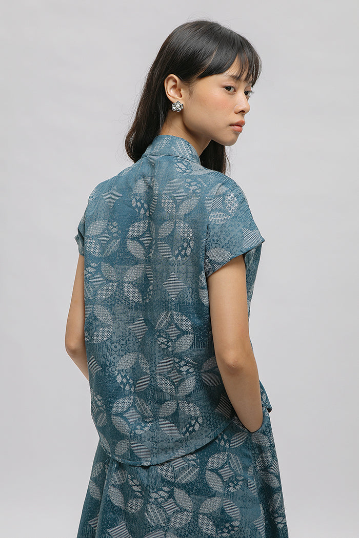 Widari Kawung Biru Laut