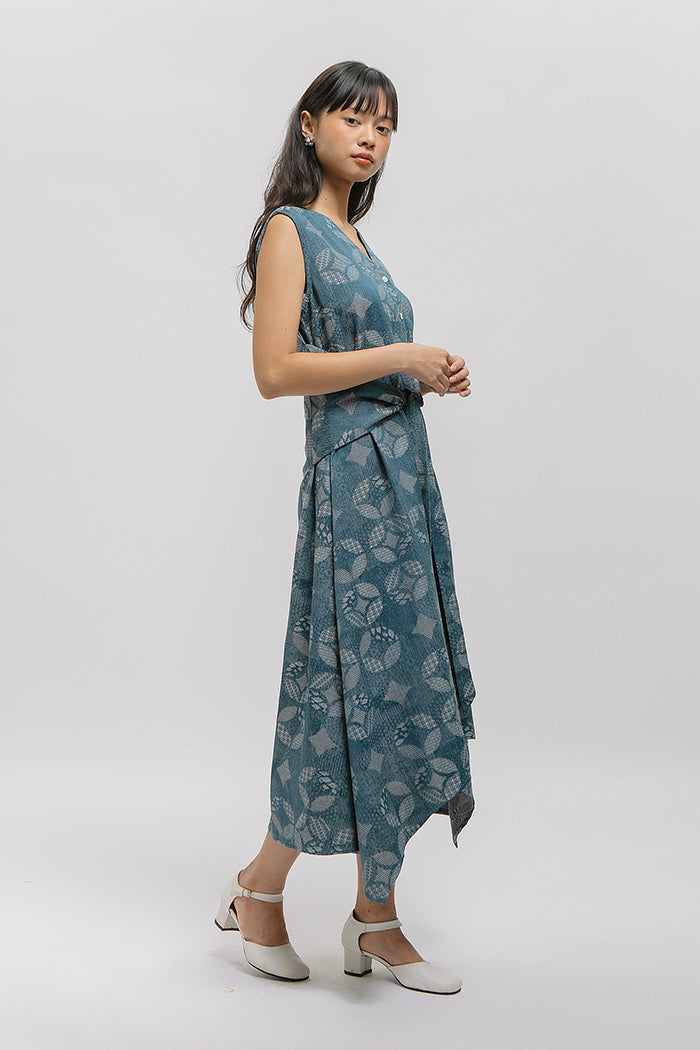 Wuri Kawung Biru Laut