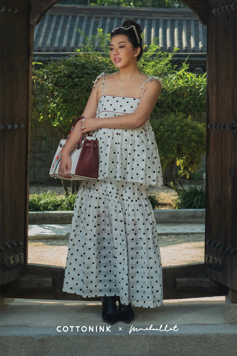 Off-white Polka Sibley