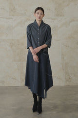 COTTONINKSTUDIO - Navy Graf
